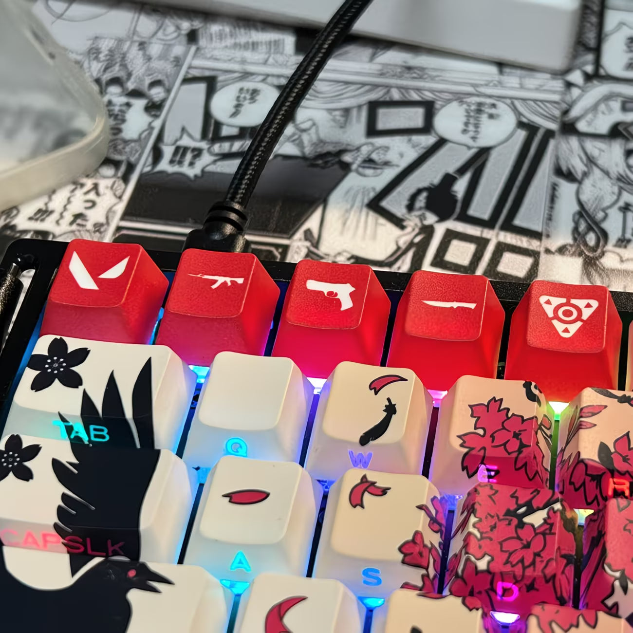 Gaming Mechanical Keyboards/ Perfect for first shooter games