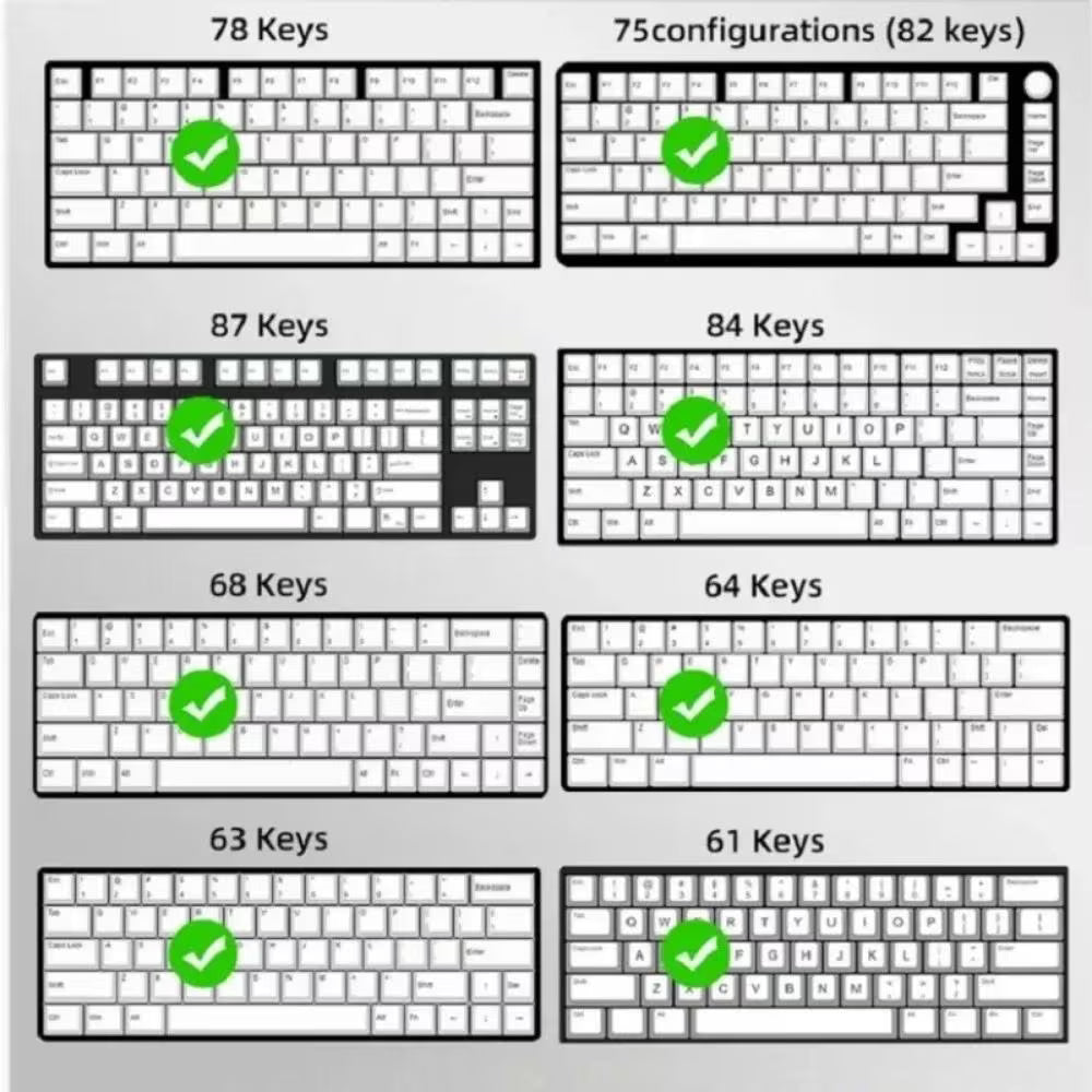 Cherry blossom key caps